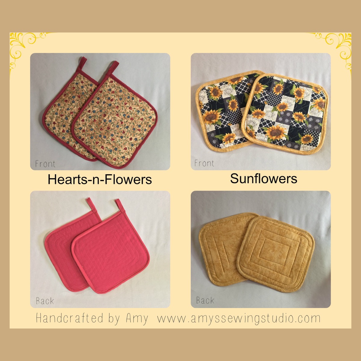 How to Make Quilted Potholders To Fit the Larger than Average Size Hand