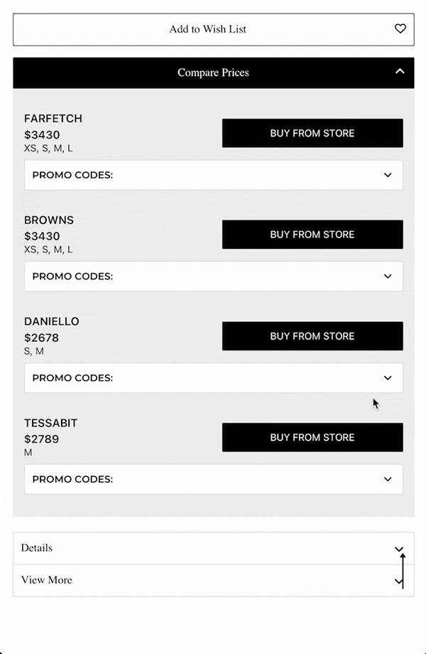 Save even more with easy access to coupons & promo codes