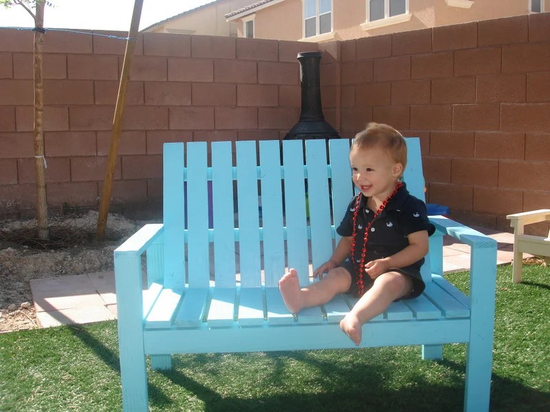 Kids Lounge Bench Ana White