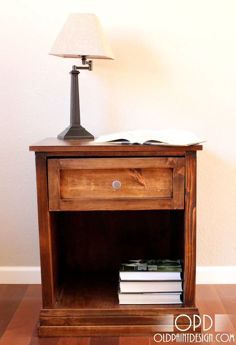 Ana White Brina Bedside Table DIY Projects