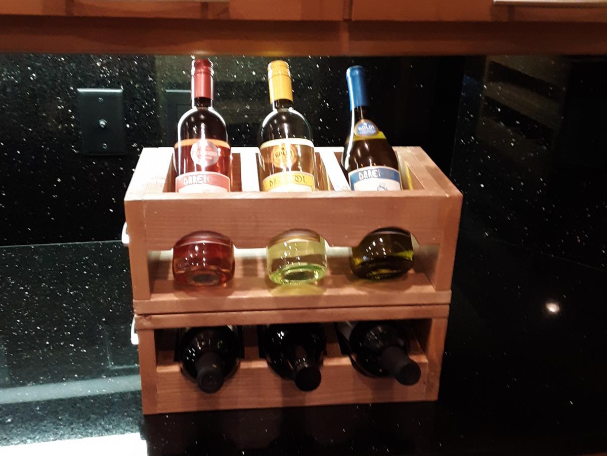 Versatile Wine Holder Gift Ana White