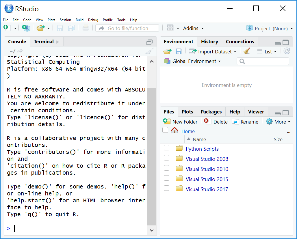 创建 R 环境并运行 RStudio_Anaconda 中文网