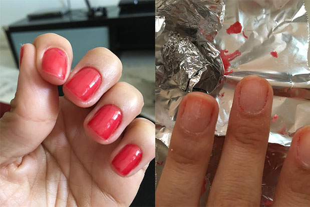 Finalmente testei esmalte em gel