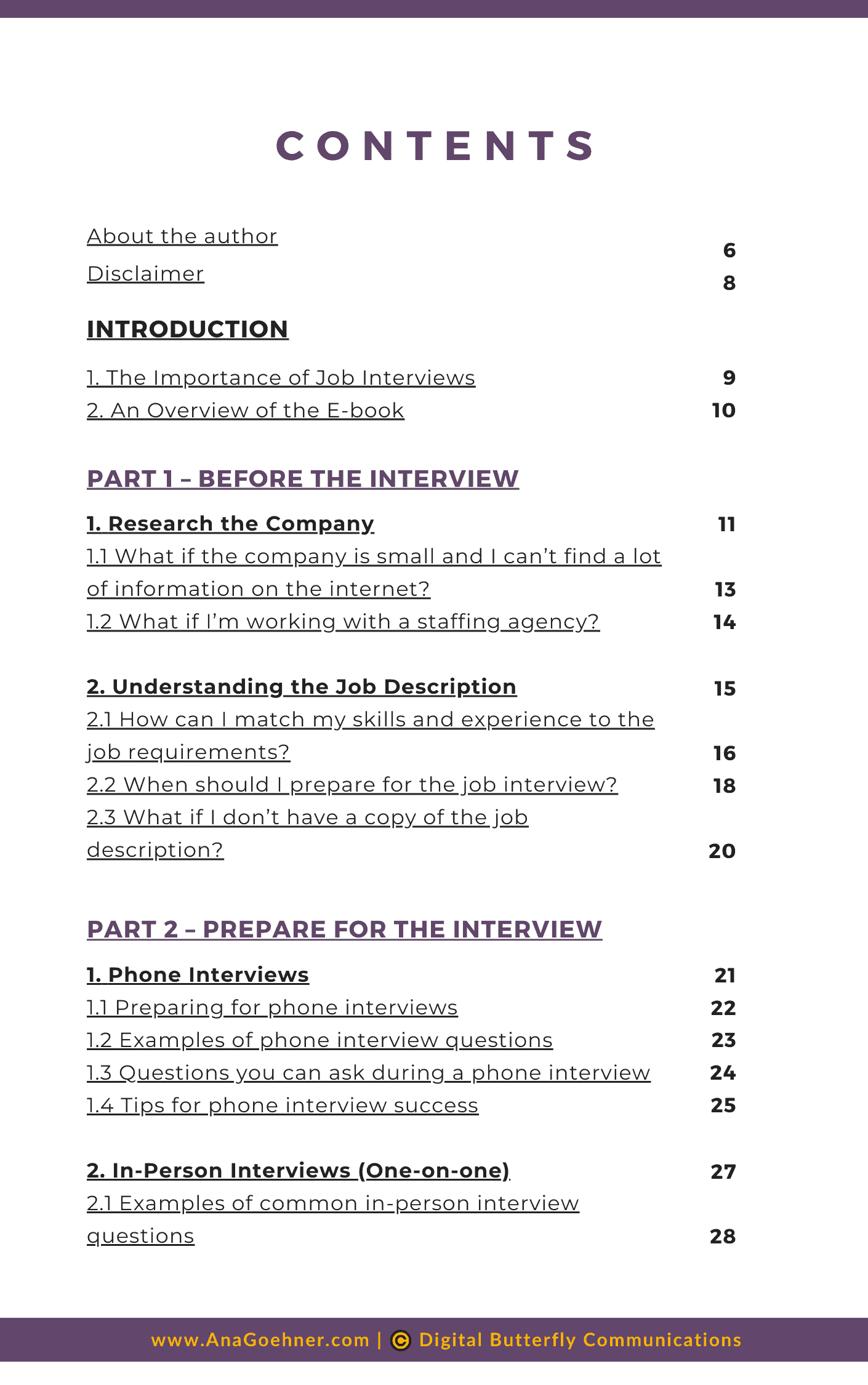 The Ultimate Interview Guidebook Ana Goehner