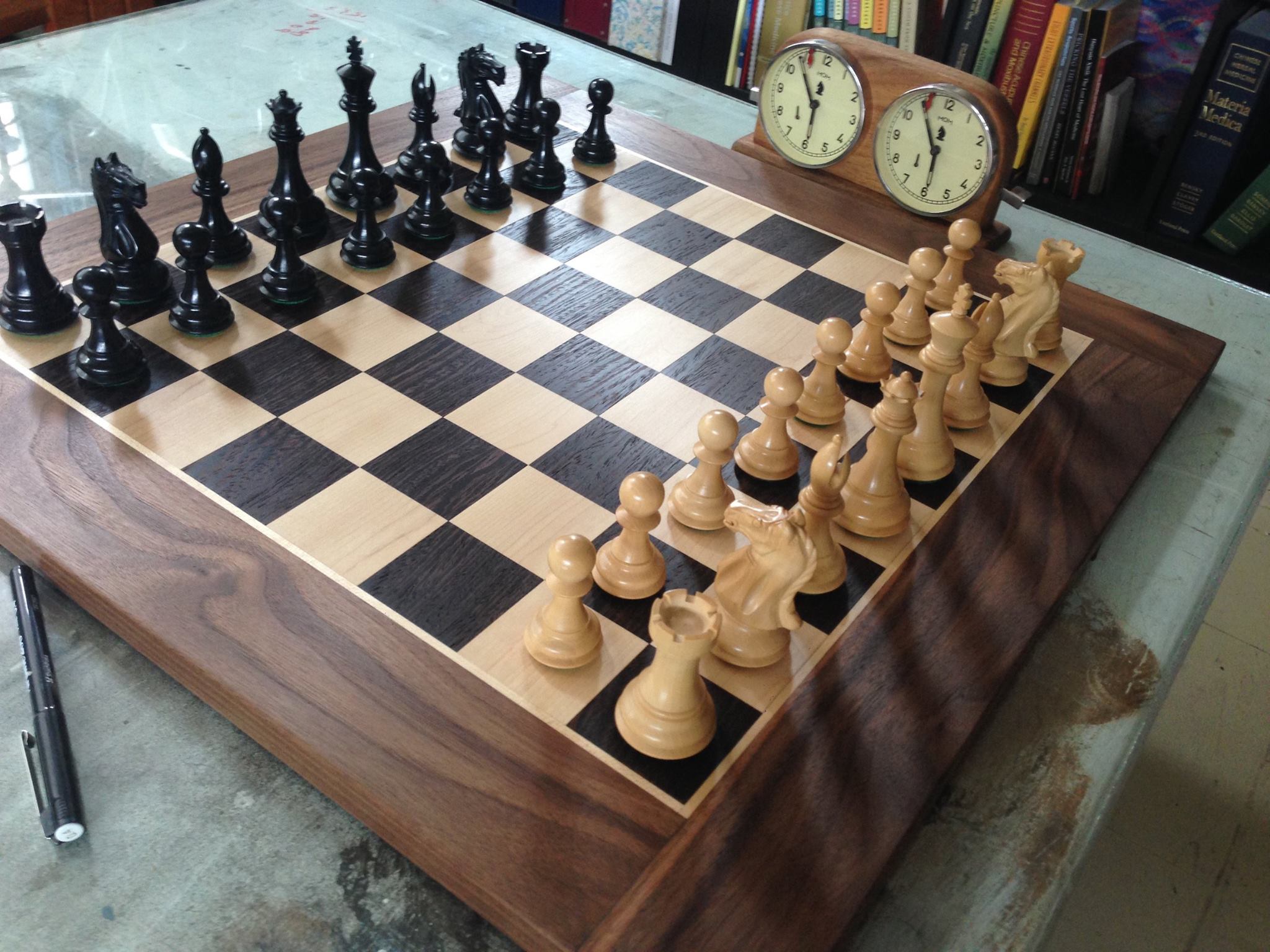 Chess Board Anagote Timbers