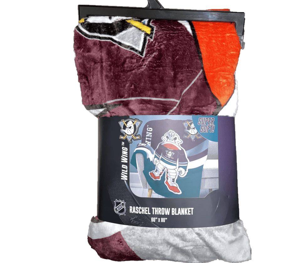 Wild Wing Throwback Blanket Anaheim Team Store