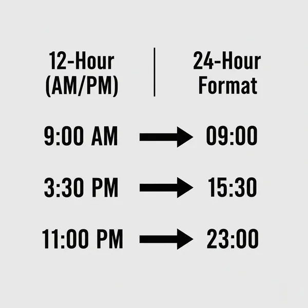 Memahami Format Waktu AM/PM dan 24Jam(04)