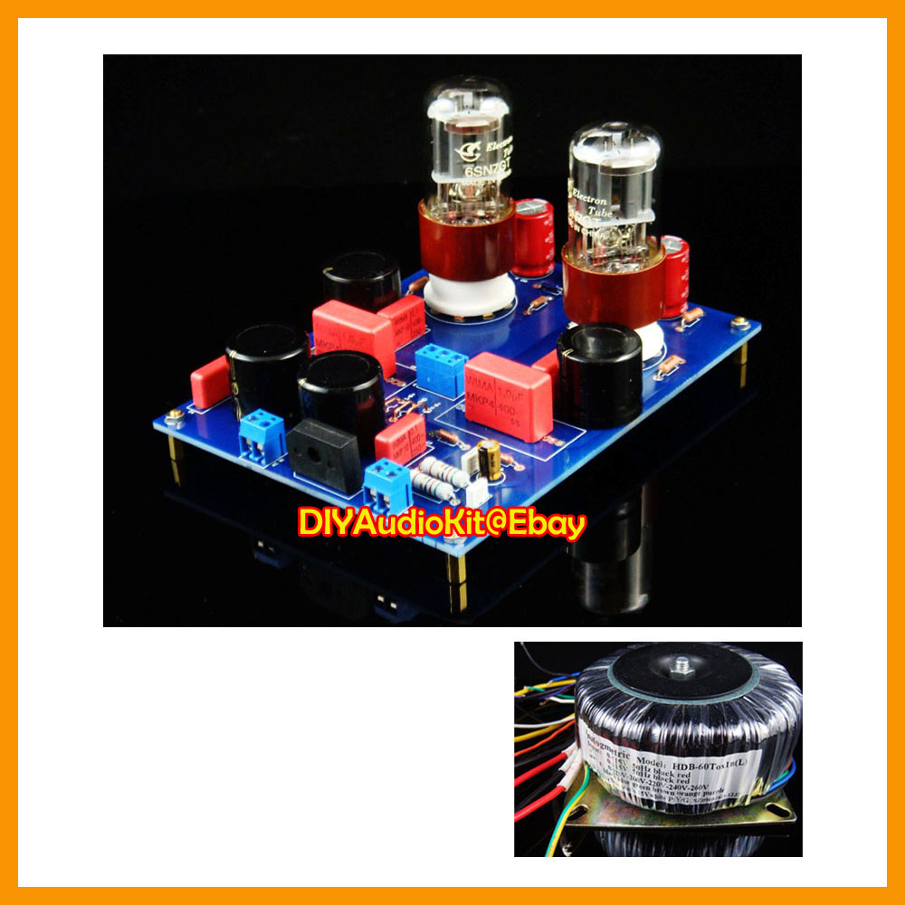 6SN7 SRPP Tube Valve Preamplifier Amplifier S3 DIY Kit (Stereo ) | eBay