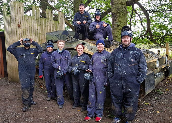 Analox Goes Paintballing! Analox Group