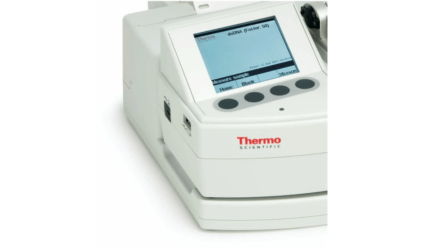 NanoDrop Lite Spectrophotometer Analysis