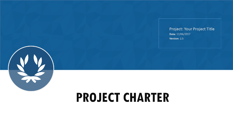 Project Charter Template PPT - Project Management Templates