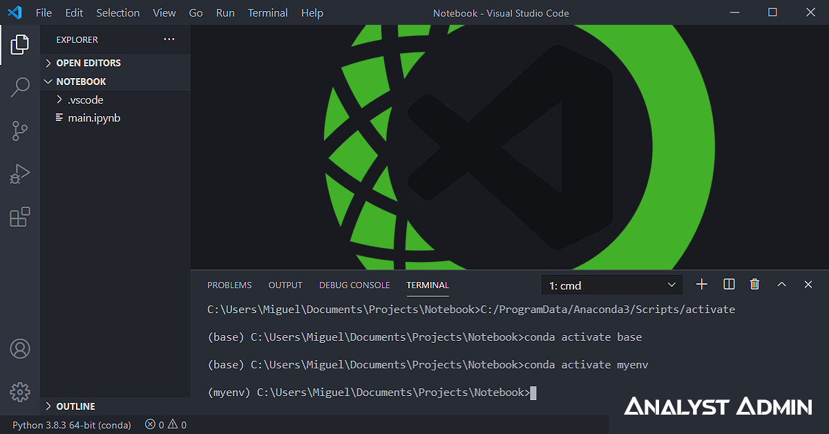 Data Science Like a Pro Anaconda and Jupyter Notebook on Visual Studio