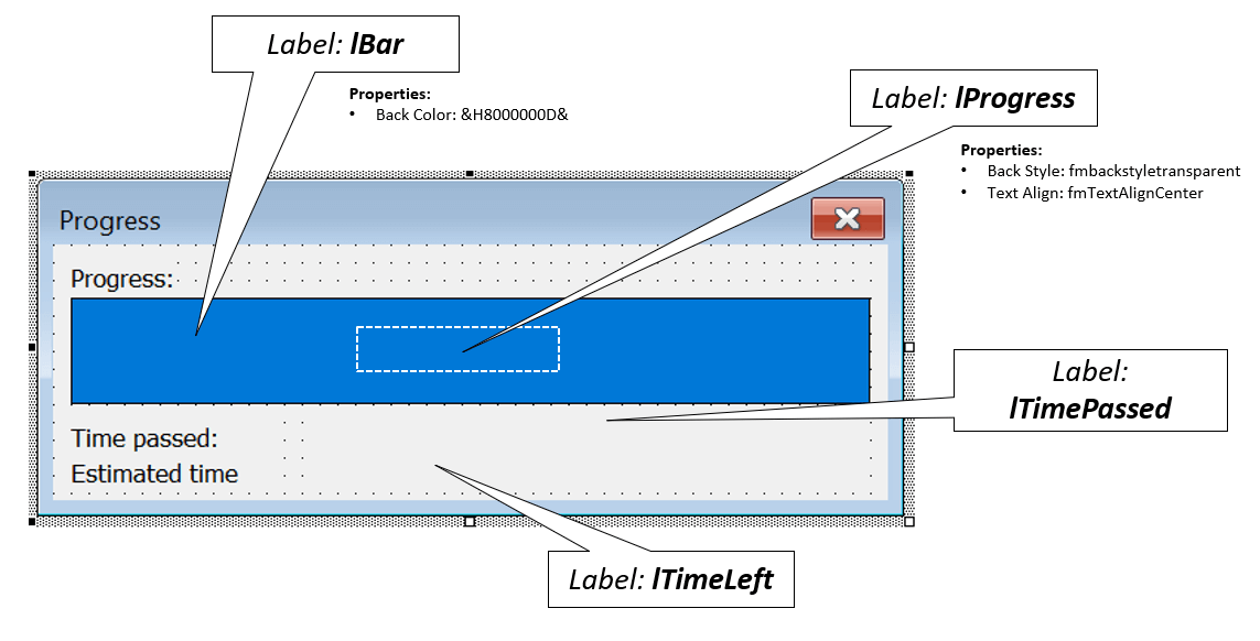Animated VBA Progress Bar for Excel and Access Analyst Cave
