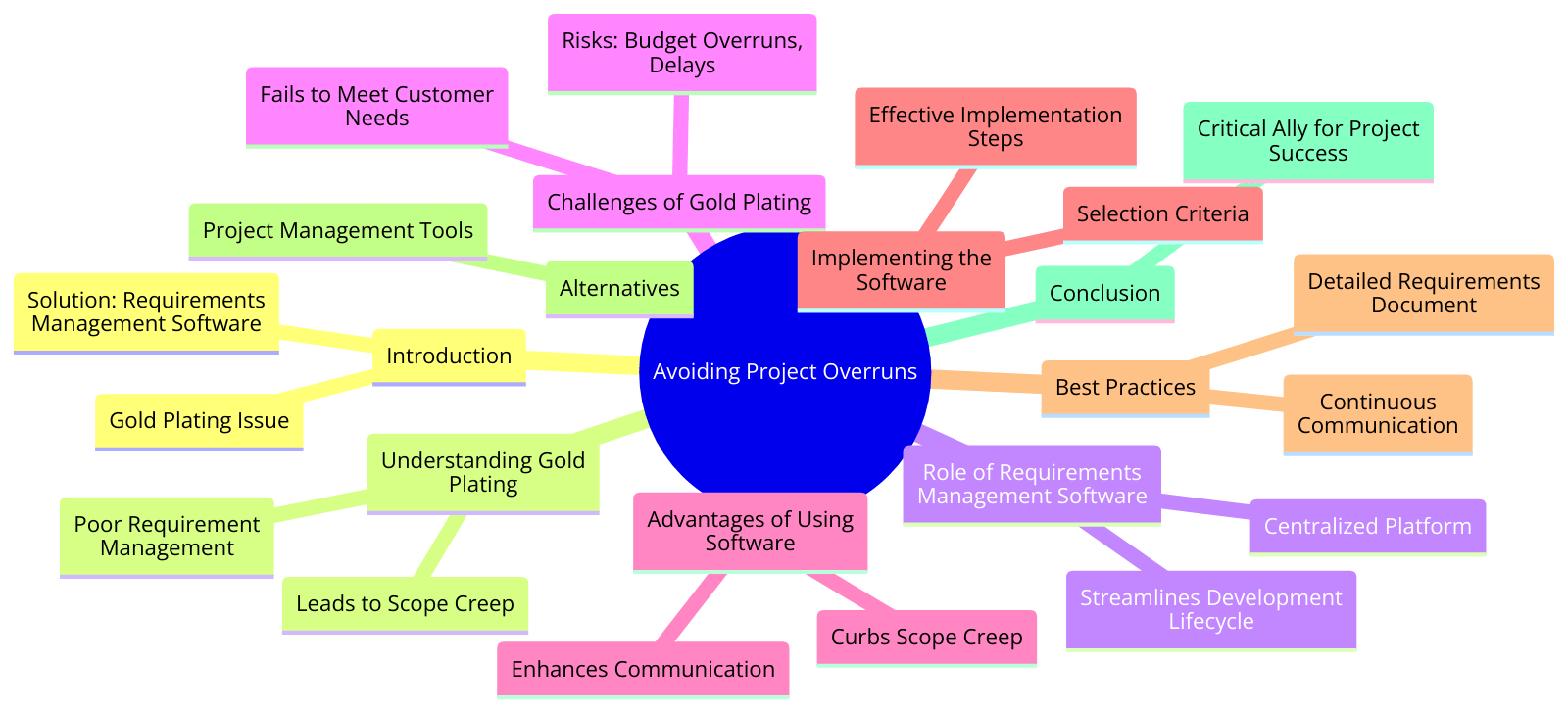 How To Avoid Gold Plating In Projects Requirements Management Software