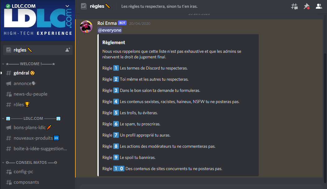 4 conseils pour créer le Discord de votre entreprise COM263
