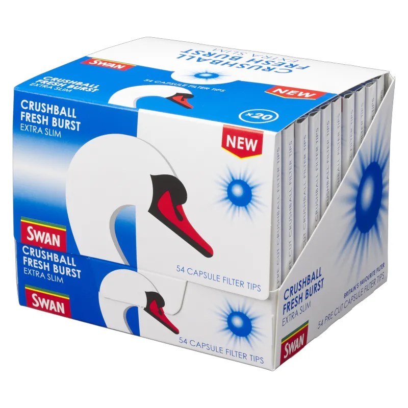 Swan Crushball Fresh Burst Extra Slim Filter Tips Anand International Ltd