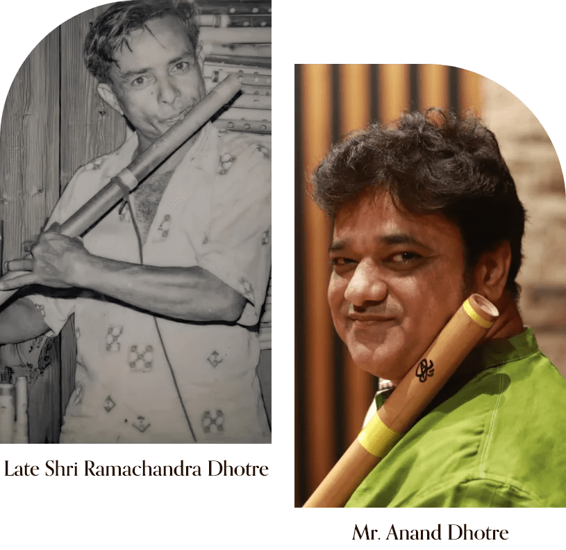 Anand Dhotre Flutes Bansuri Maker in Mumbai India