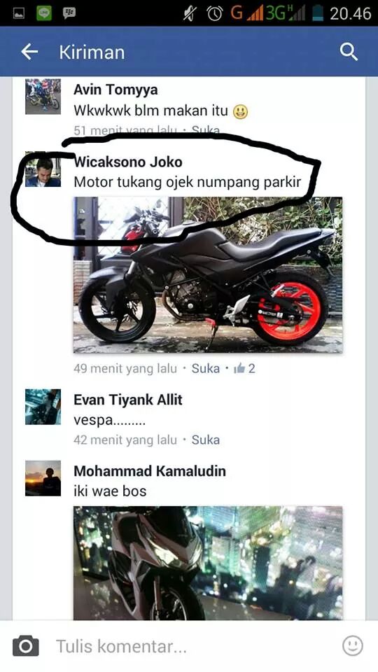 Debat Merk: Motor Honda Motornya Tukang Ojek, Eh…Tukang Ojeknya Datang –  Anangcozz Blog