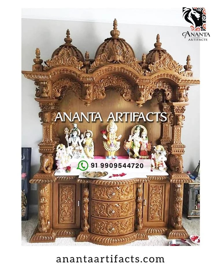 Buy Pooja Mandir Design For Home In Australia in USA At Best Price