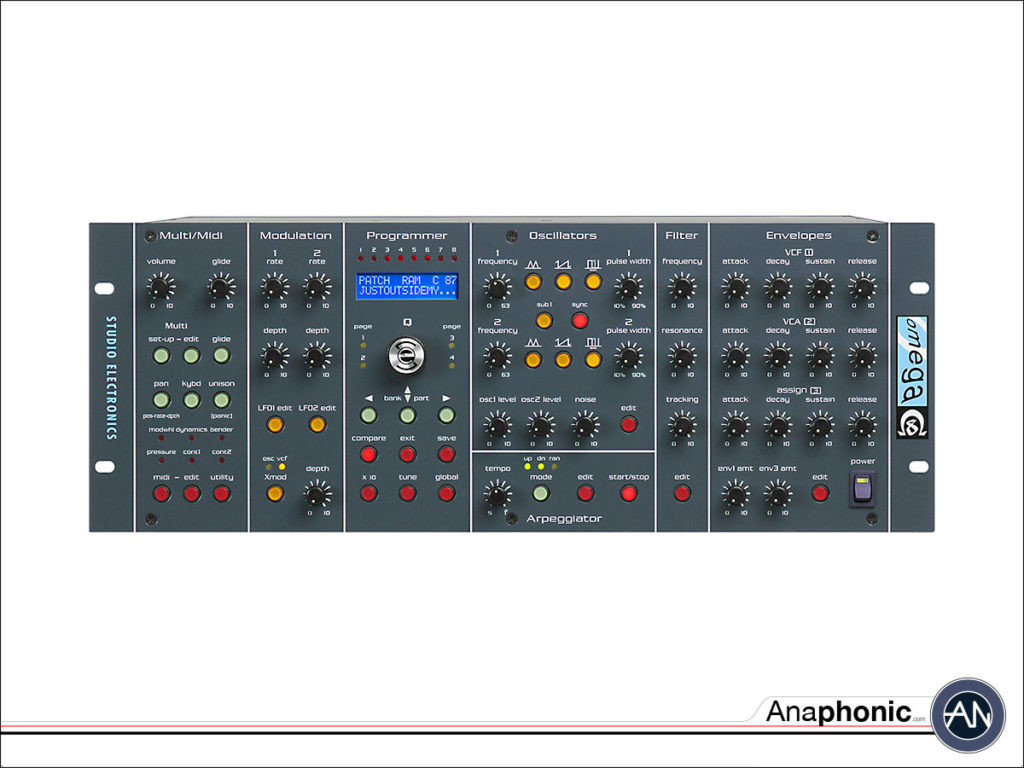 Studio Electronics Omega 8 Anaphonic® Selected Music Instruments.