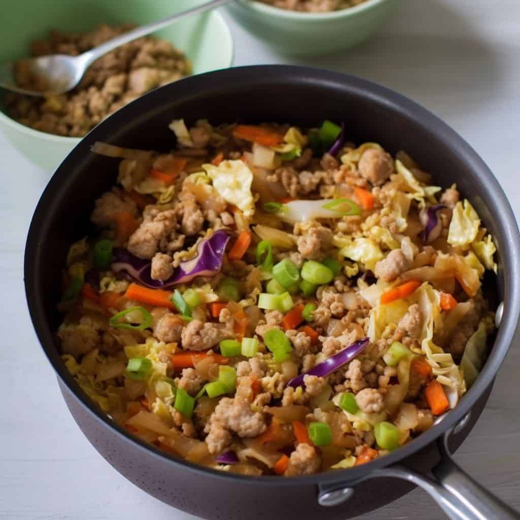 Weight Watchers Egg Roll in a Bowl Anastasia Blogger