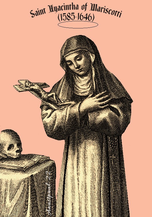 Saint of the Day 30 January Saint Hyacintha of Mariscotti TOR (1585