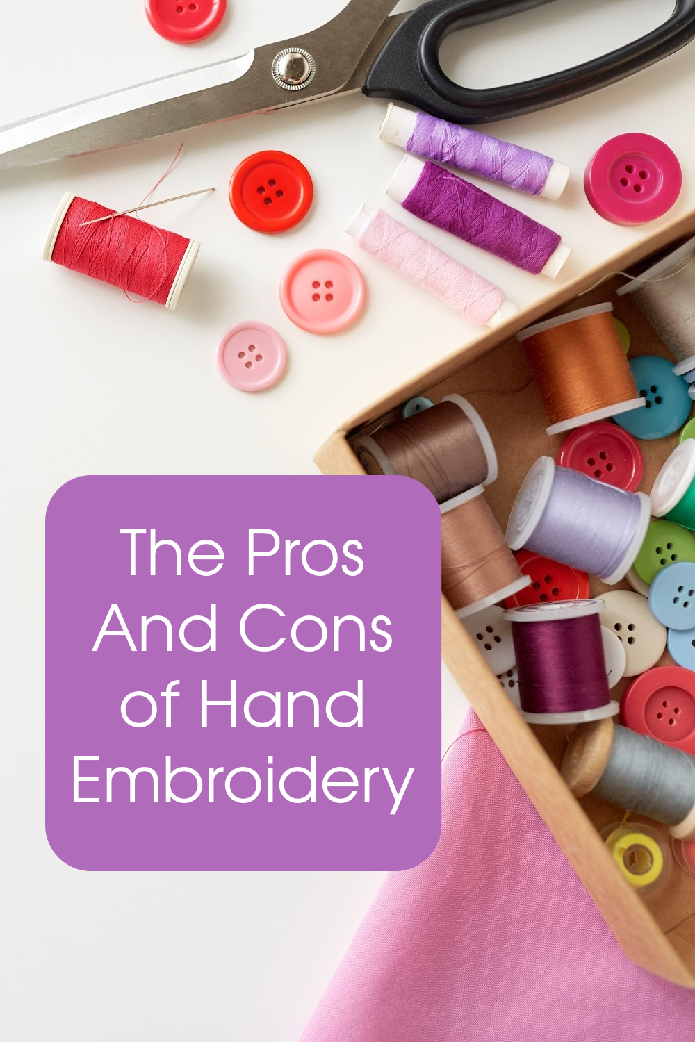 The Pros and Cons of Hand Embroidery A Nation of Moms