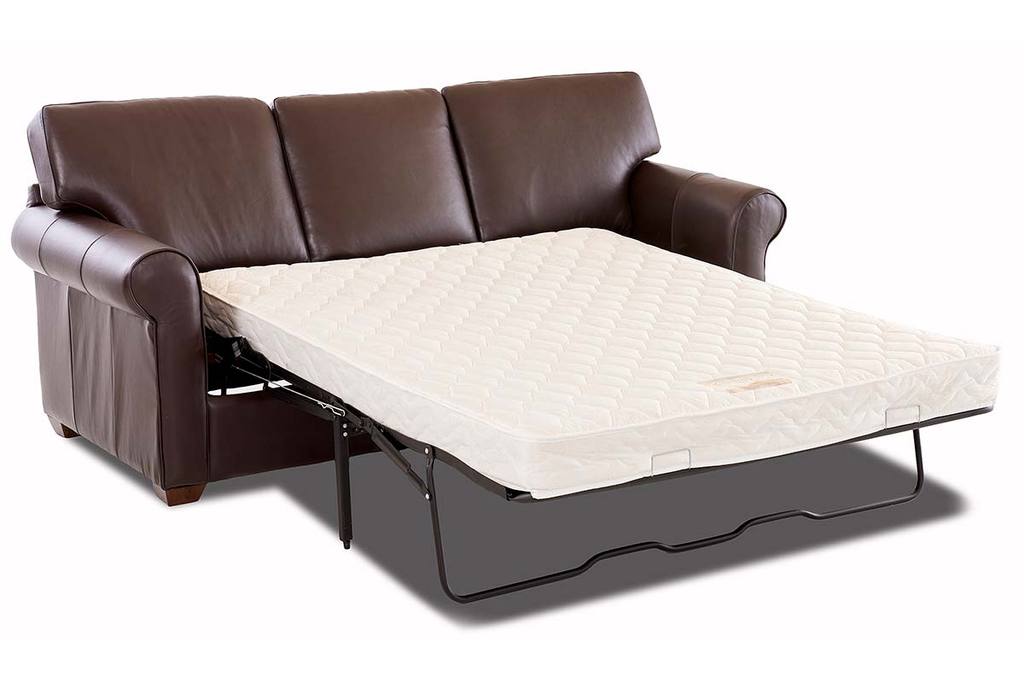 Leather Sleeper Sofa Which is Better? A Standard Innerspring or an Upgraded Memory Foam