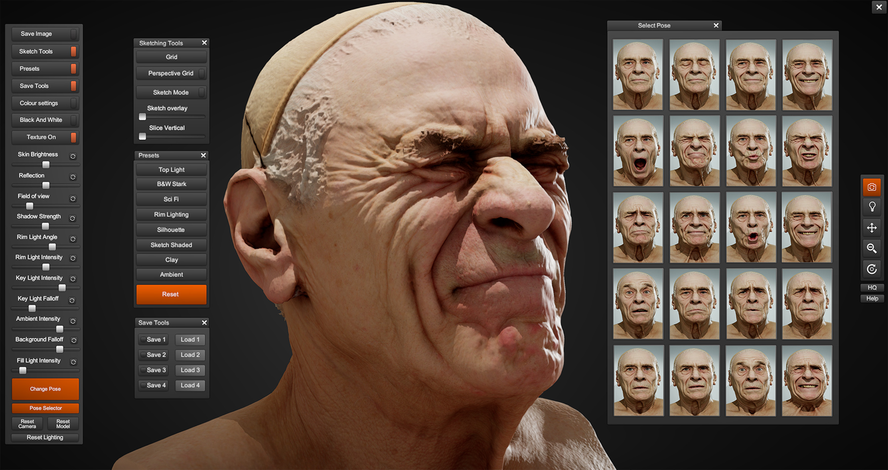 Male 01 20 x Expression Pack Anatomy 360