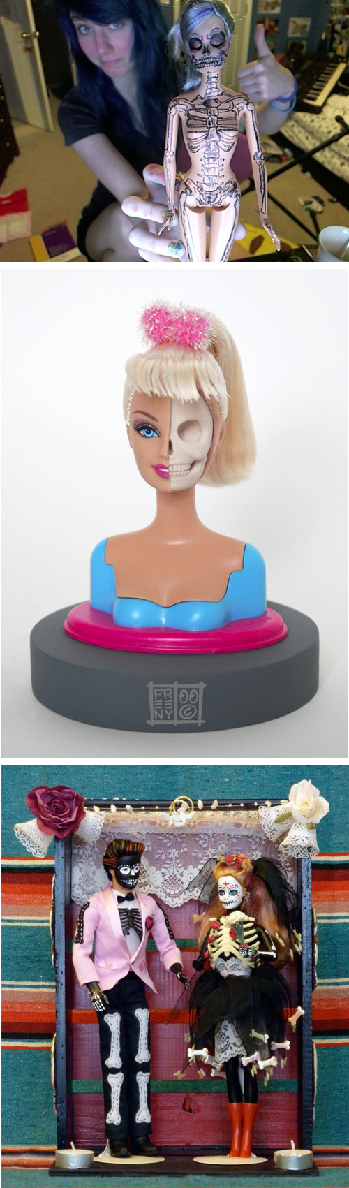 Anatomification of Barbie anatomy UK