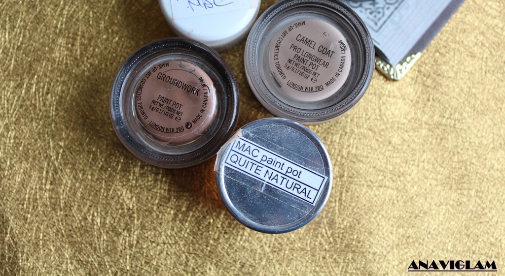 MAC Paint Pot ( Quite Natural, Groundwork, Camel Coat, Painterly, Bare