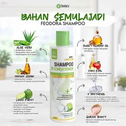 9 Pilihan Shampoo Untuk Kelemumur Yang Berkesan