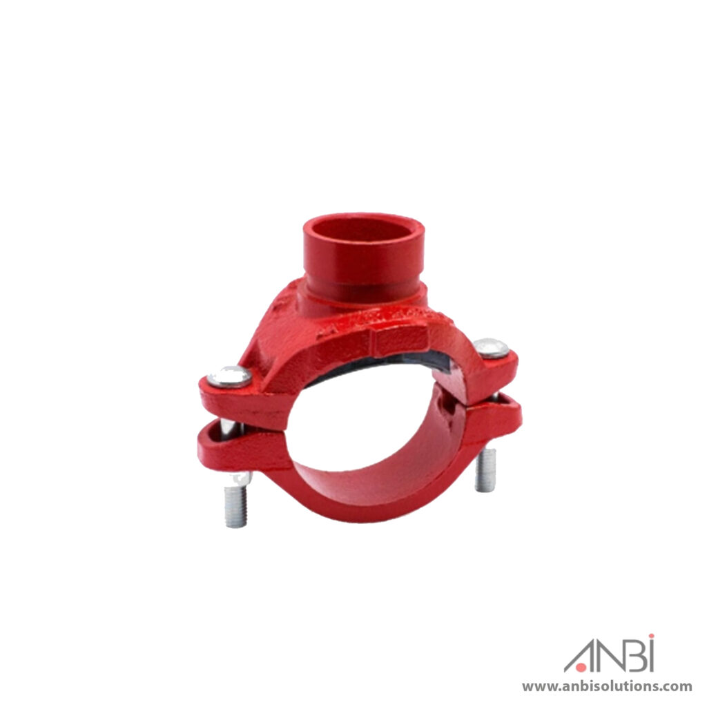 Grooved Mechanical Tee, Ductile Iron, Red, Made in China ANBI Online
