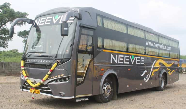 Neevee Travels Bangalore Chennai Premium AC Sleeper Services Bharat