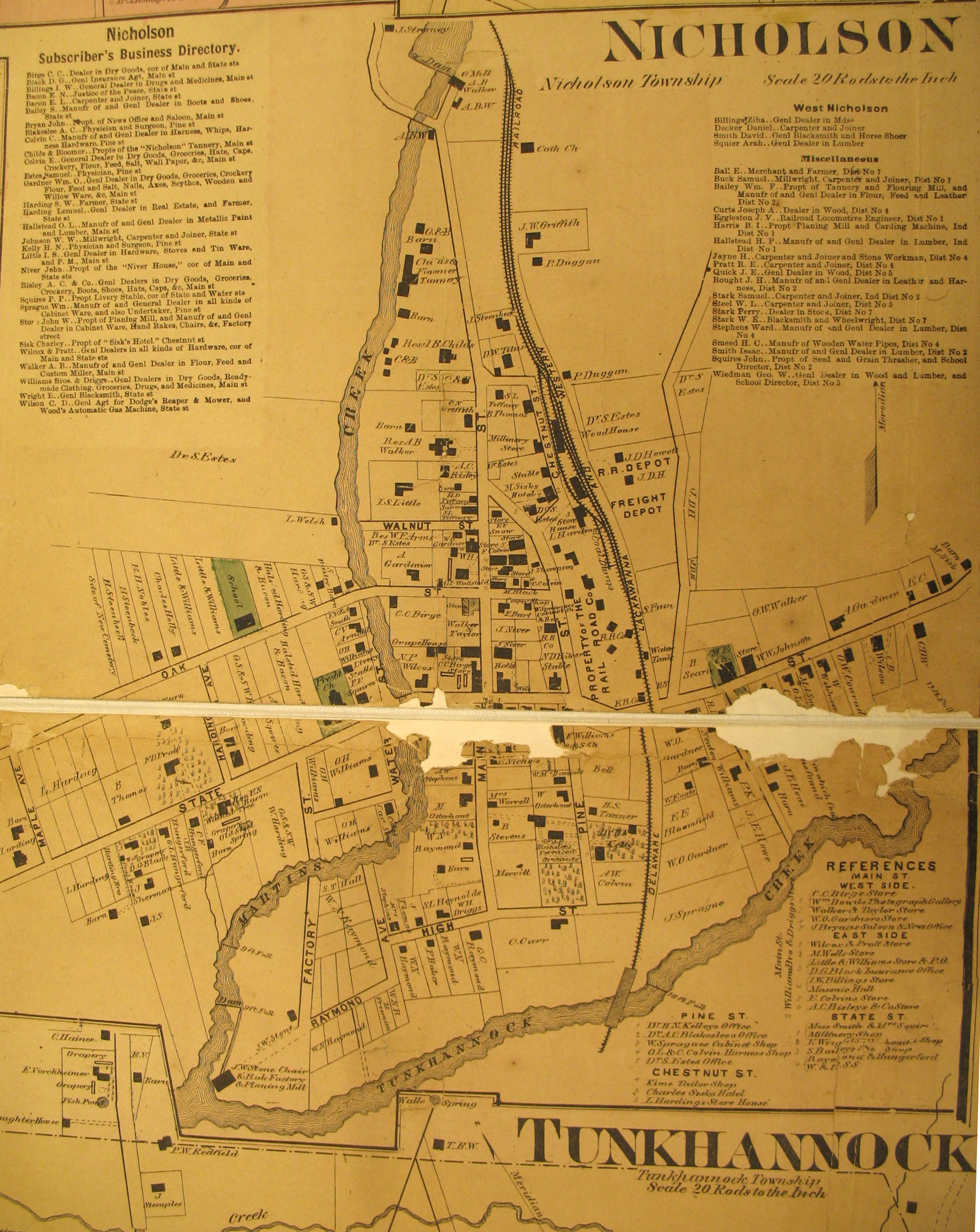 Wyoming County Ancestor Tracks