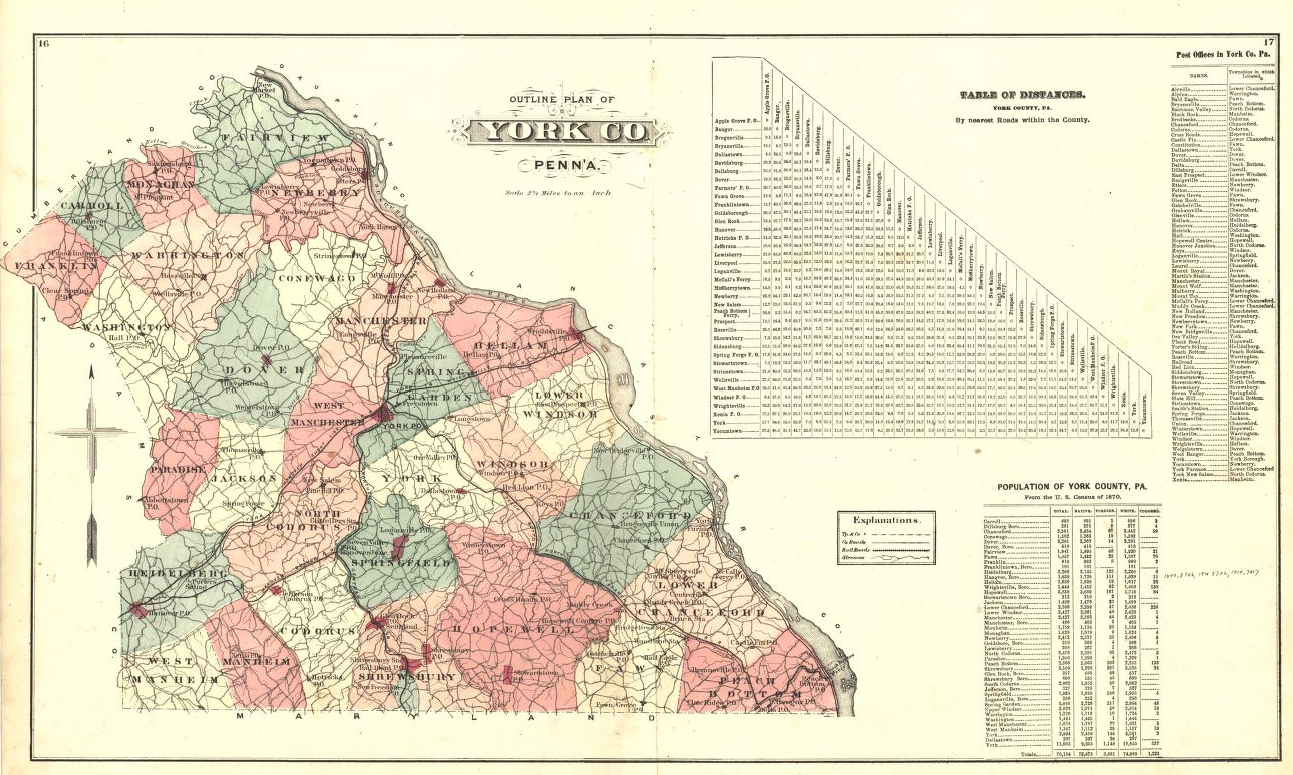 York County Municipality Map