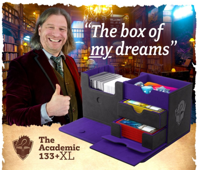 El Deck Box De Kickstarter Del Profesor Supera El Medio Millón De