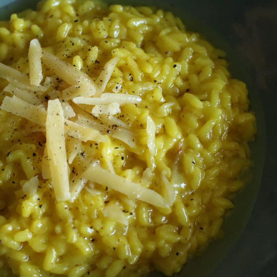 Have you made risotto with bone marrow? This is risotto alla Milanese