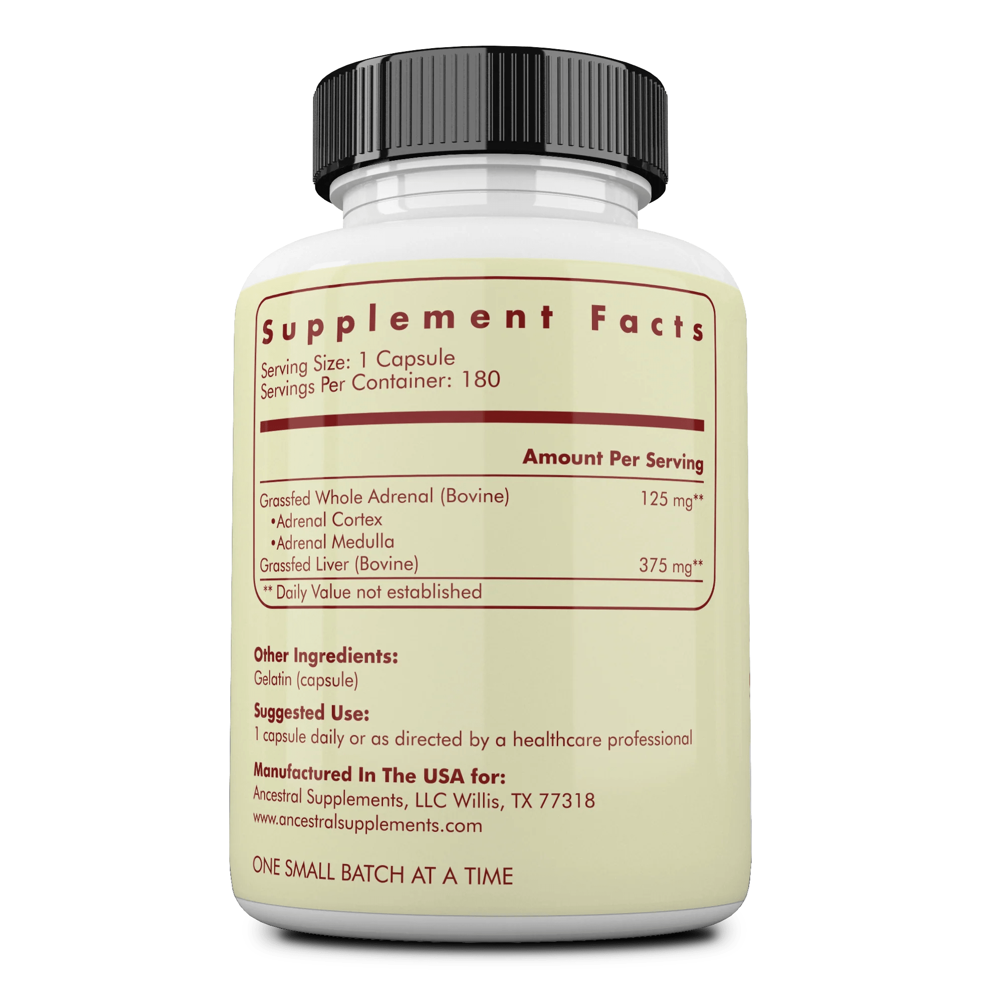 Grass Fed Beef Adrenal Ancestral Supplements