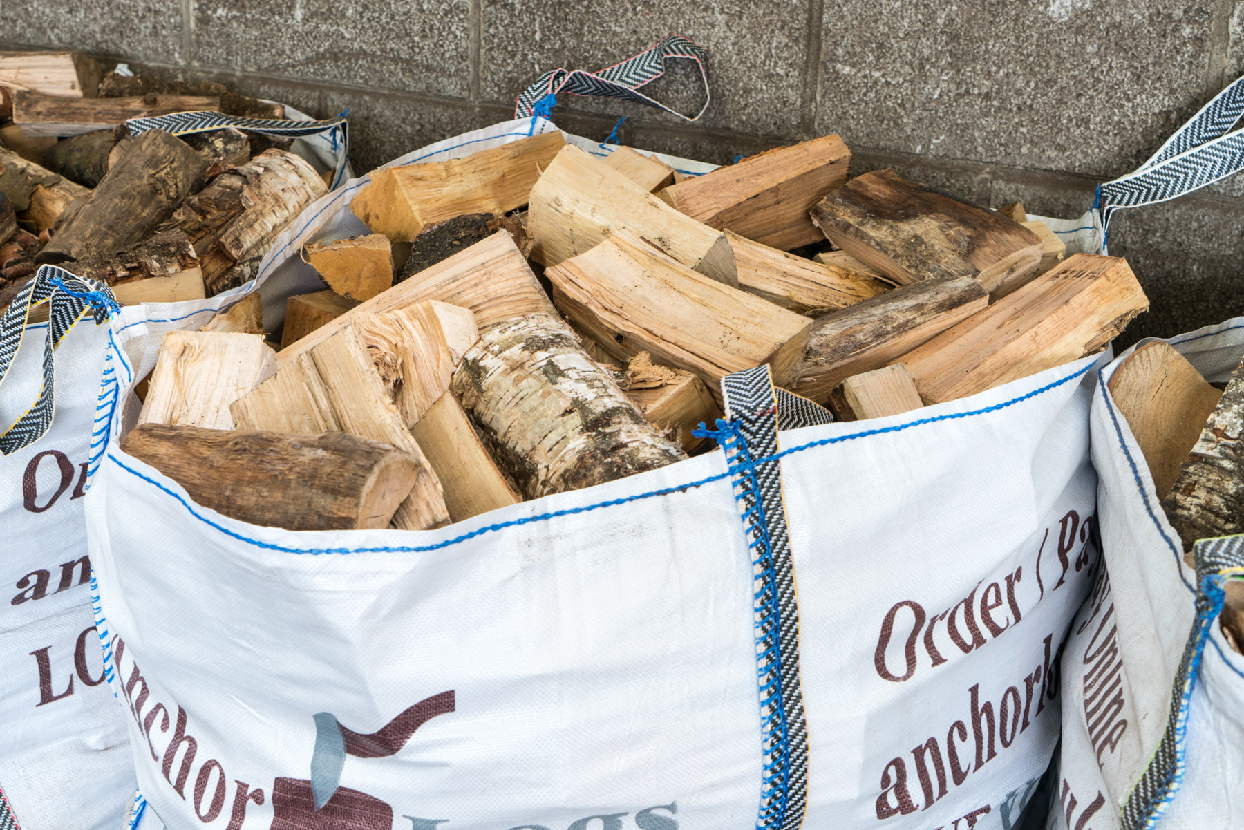 Large Dumpy Bag Kiln Dried Mixed Hardwoods » Anchor Logs