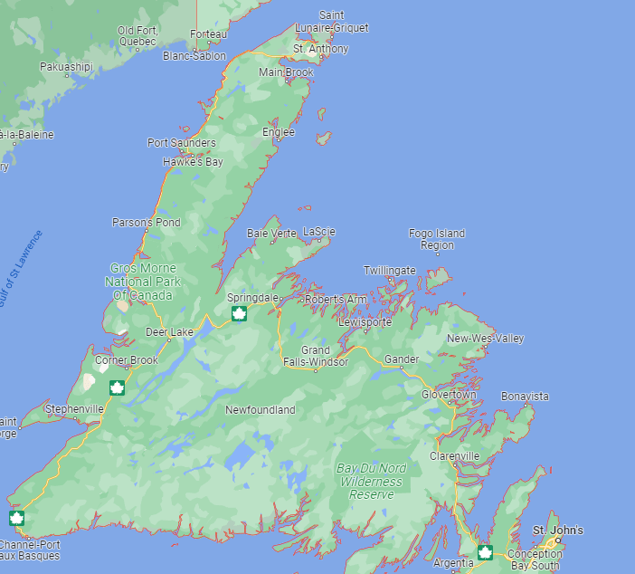 Newfoundland Coverage Anchorpoint Radio