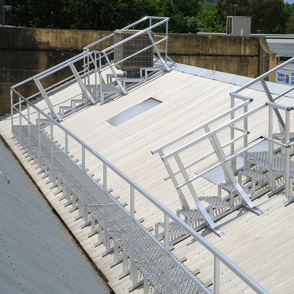 Permanent Roof Guardrail Systems Supply, Installation & Certification