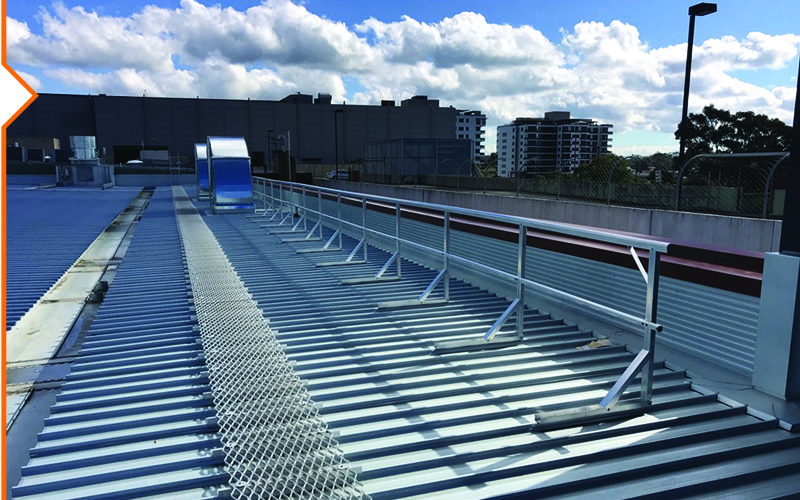 Permanent Roof Guardrail Systems Supply, Installation & Certification