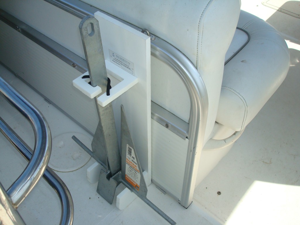 About the Product Anchorstow Anchor Storage for Pontoon Boats