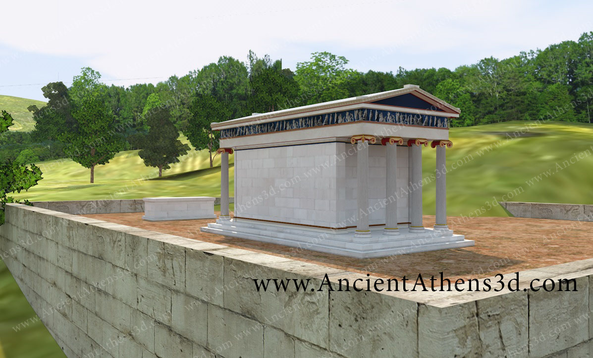 Temple of Artemis Agrotera Ancient Athens 3D