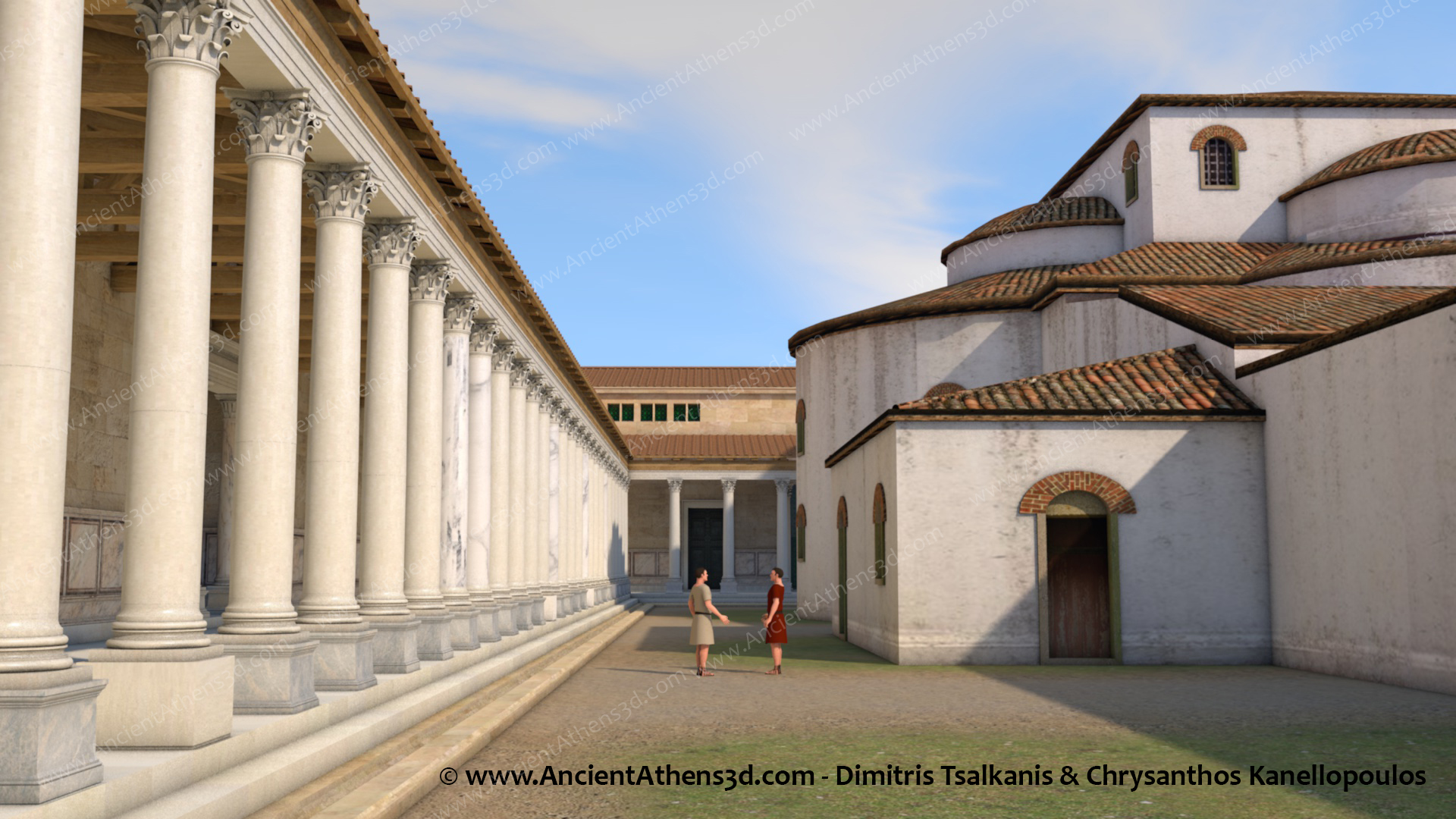 Medieval Athens Ancient Athens 3D