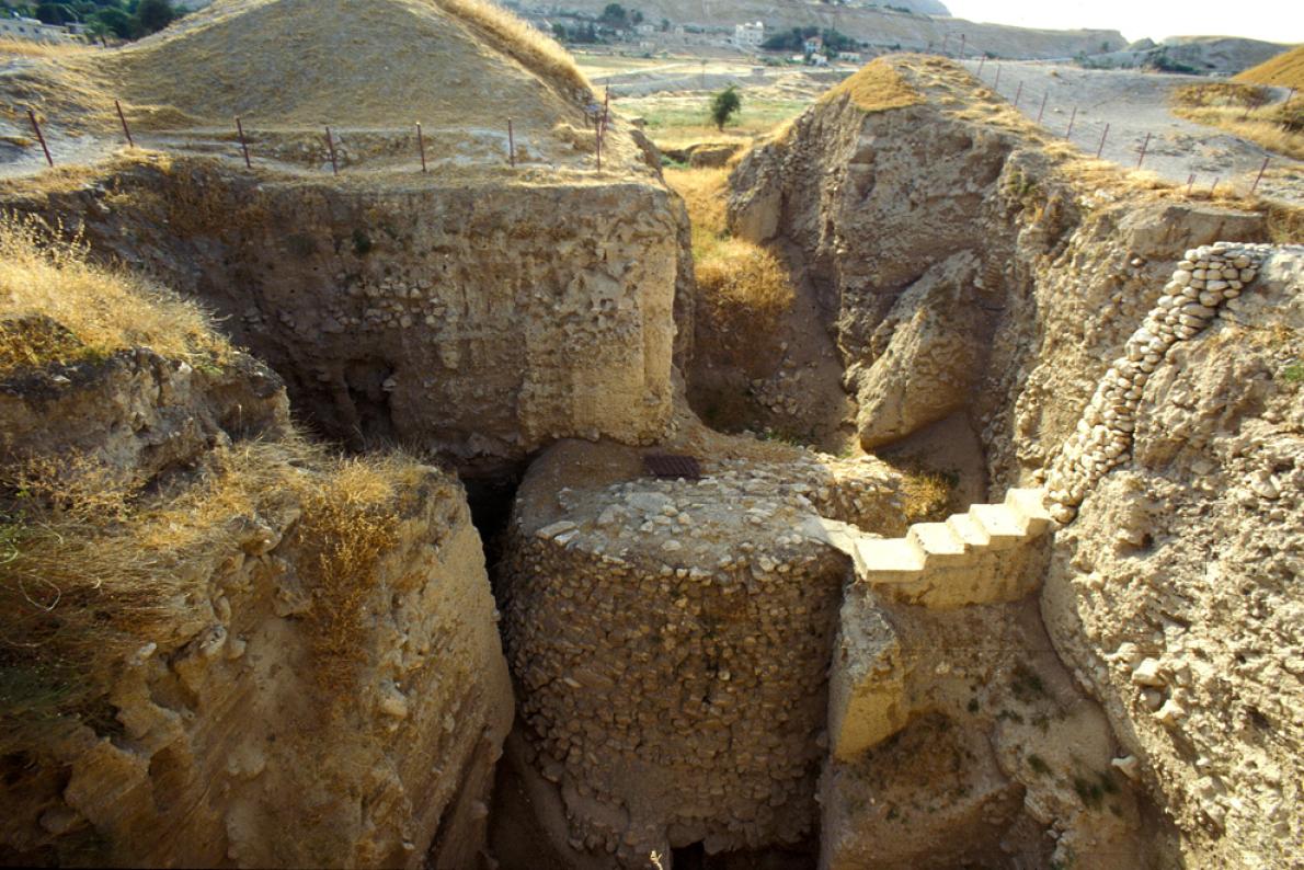 Ancient Jericho (Tell Sultan) in Israel