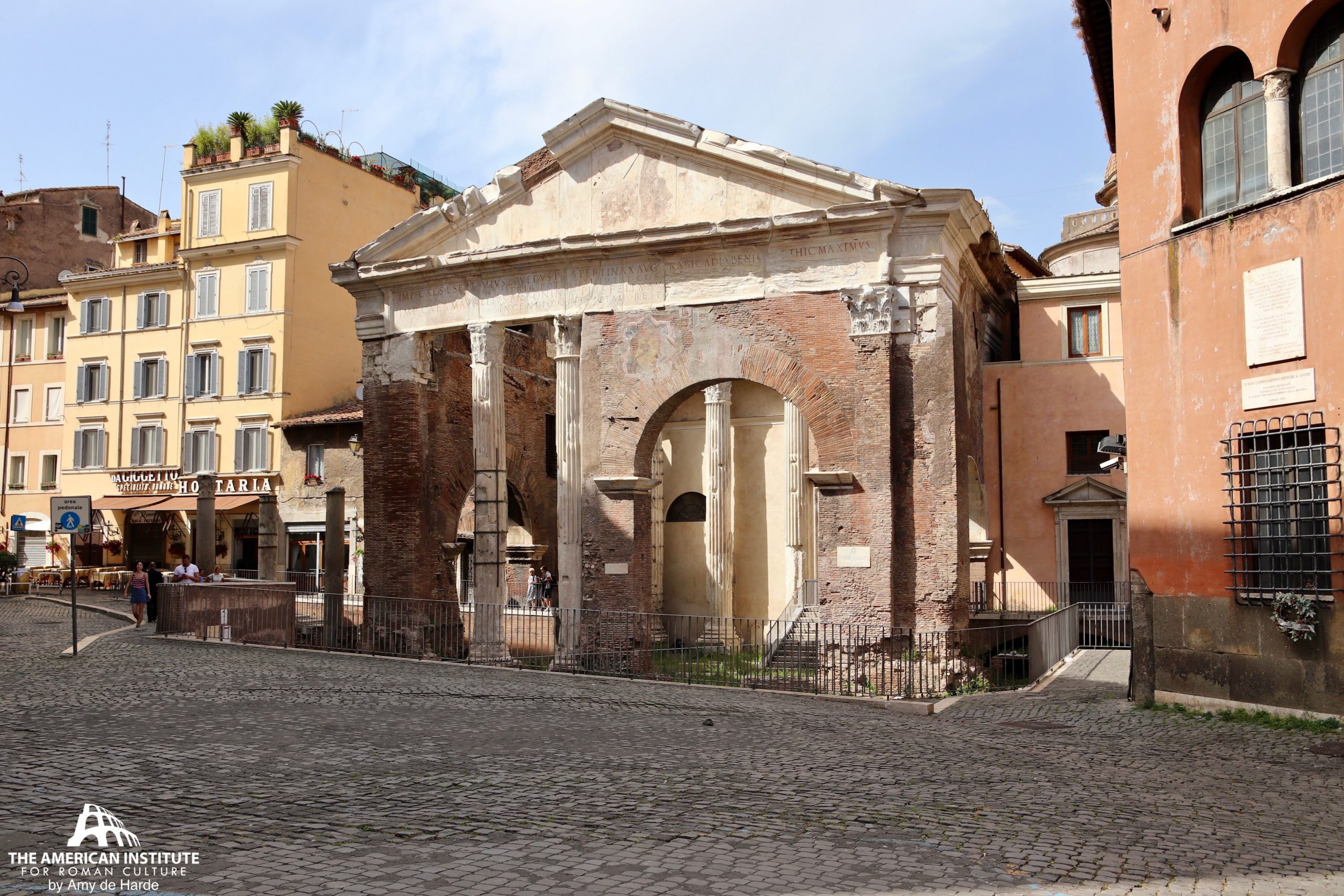 Ancient Rome Live Discover the Portico of Octavia in the heart of