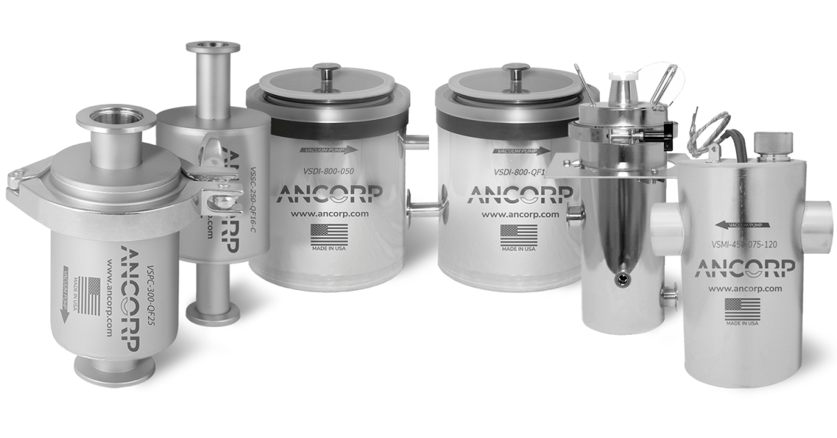 Vacuum Traps Selection Guide ANCORP High and UltraHigh Vacuum Products