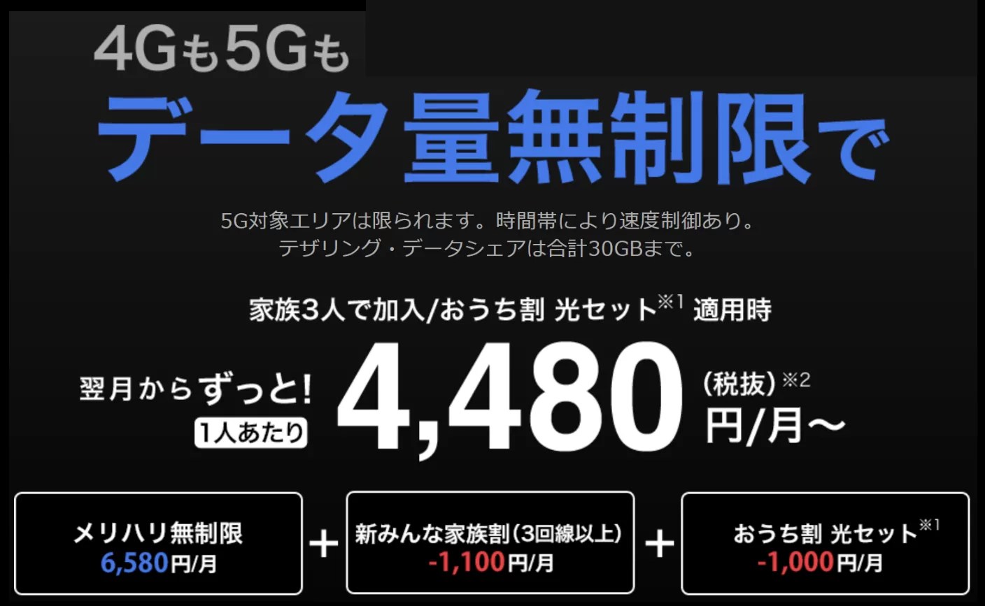 【SoftBank on LINE】ソフトバンク新プラン【メリハリ無制限】
